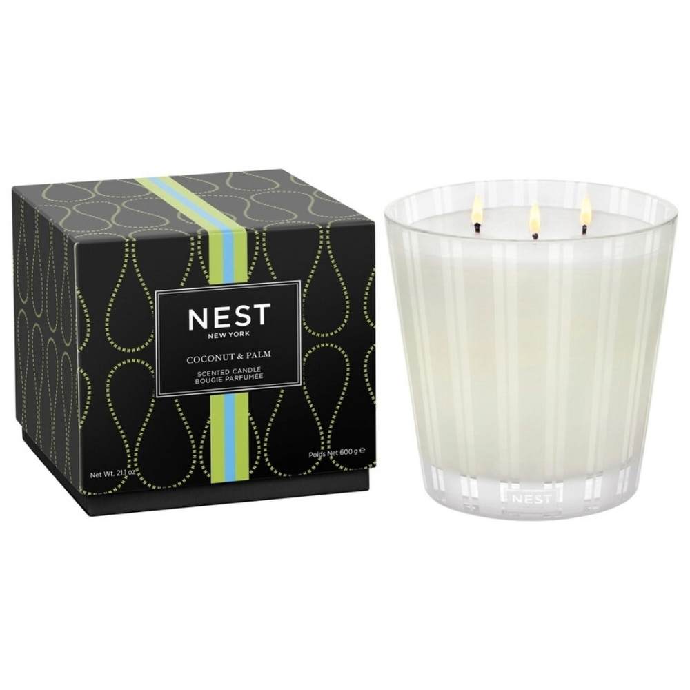 Nest Coconut & Palm 3 Wick Candle